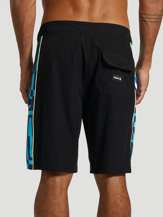 Boardshorts Preto Hurley Side Half Letters