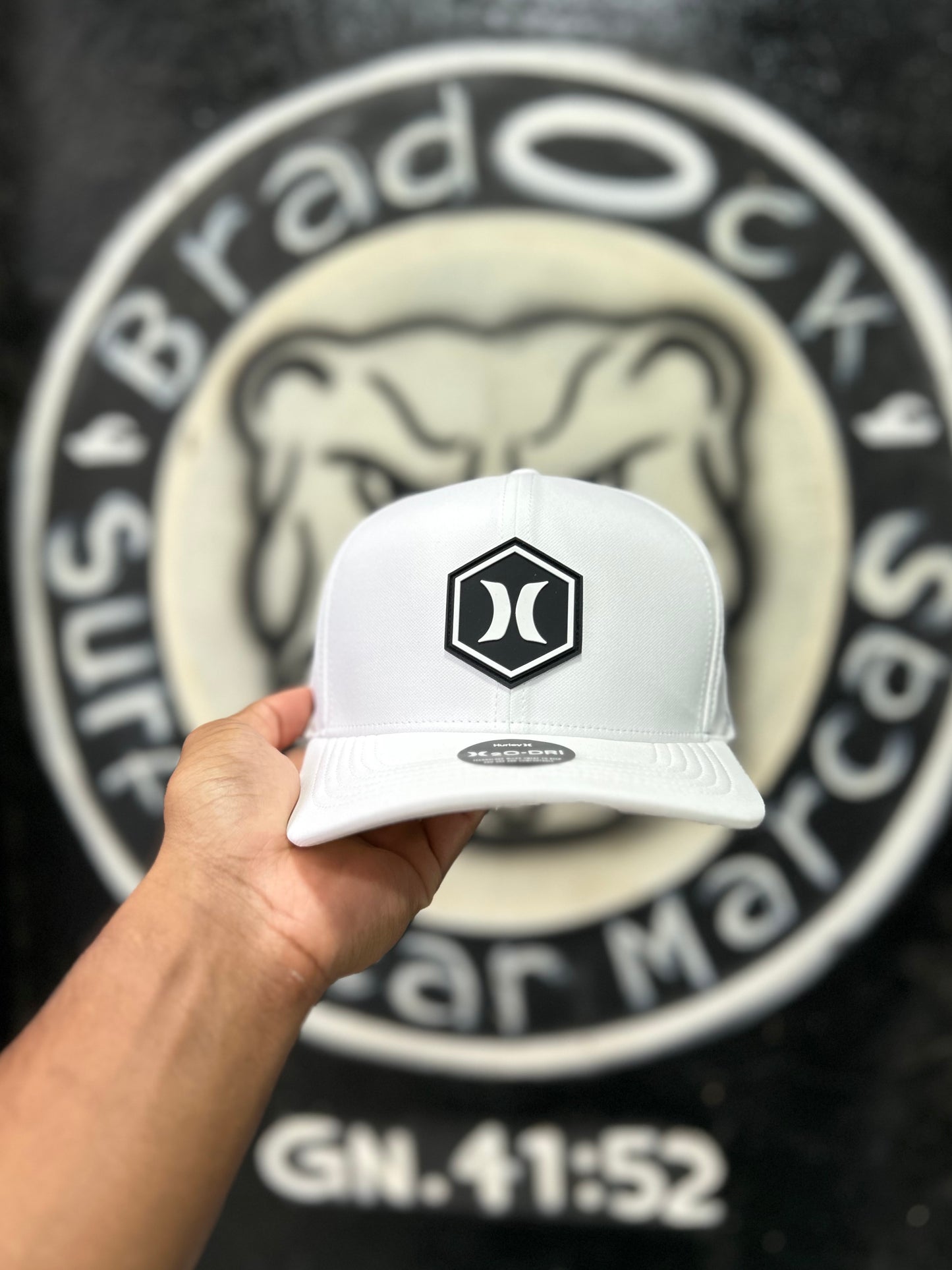 Boné Hurley Aba Curva Hexa