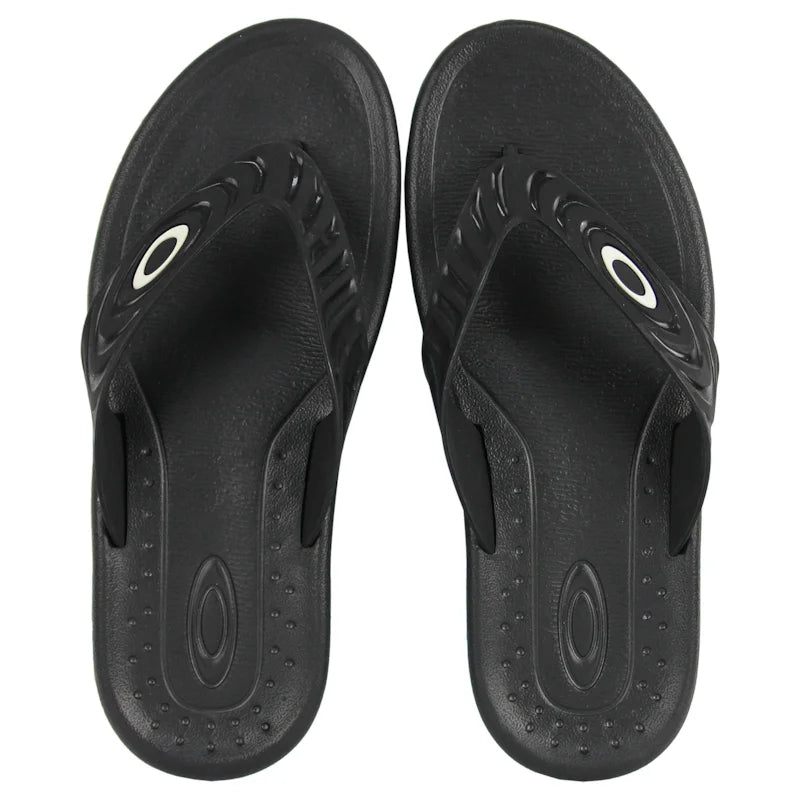 Chinelo Oakley crowd Black Turquesa