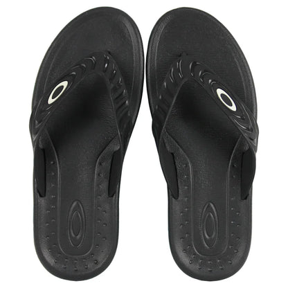 Chinelo Oakley crowd Black Turquesa