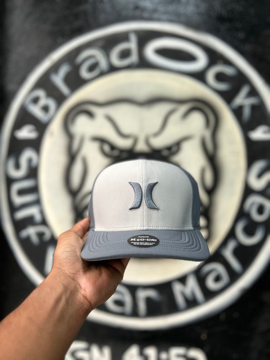 Bone Hurley Aba Curva Two Tone -Cinza