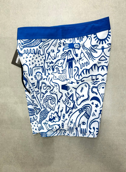 BoardShort Wave Giant Aloha