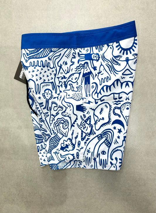 BoardShort Wave Giant Aloha