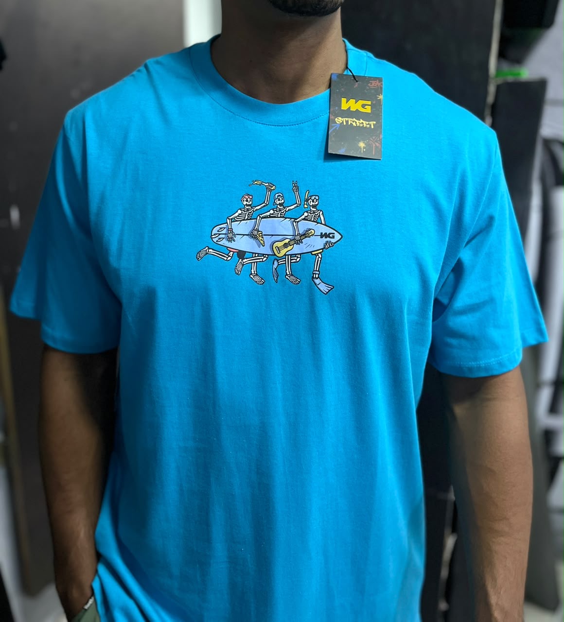 Camiseta WG Surf Skull