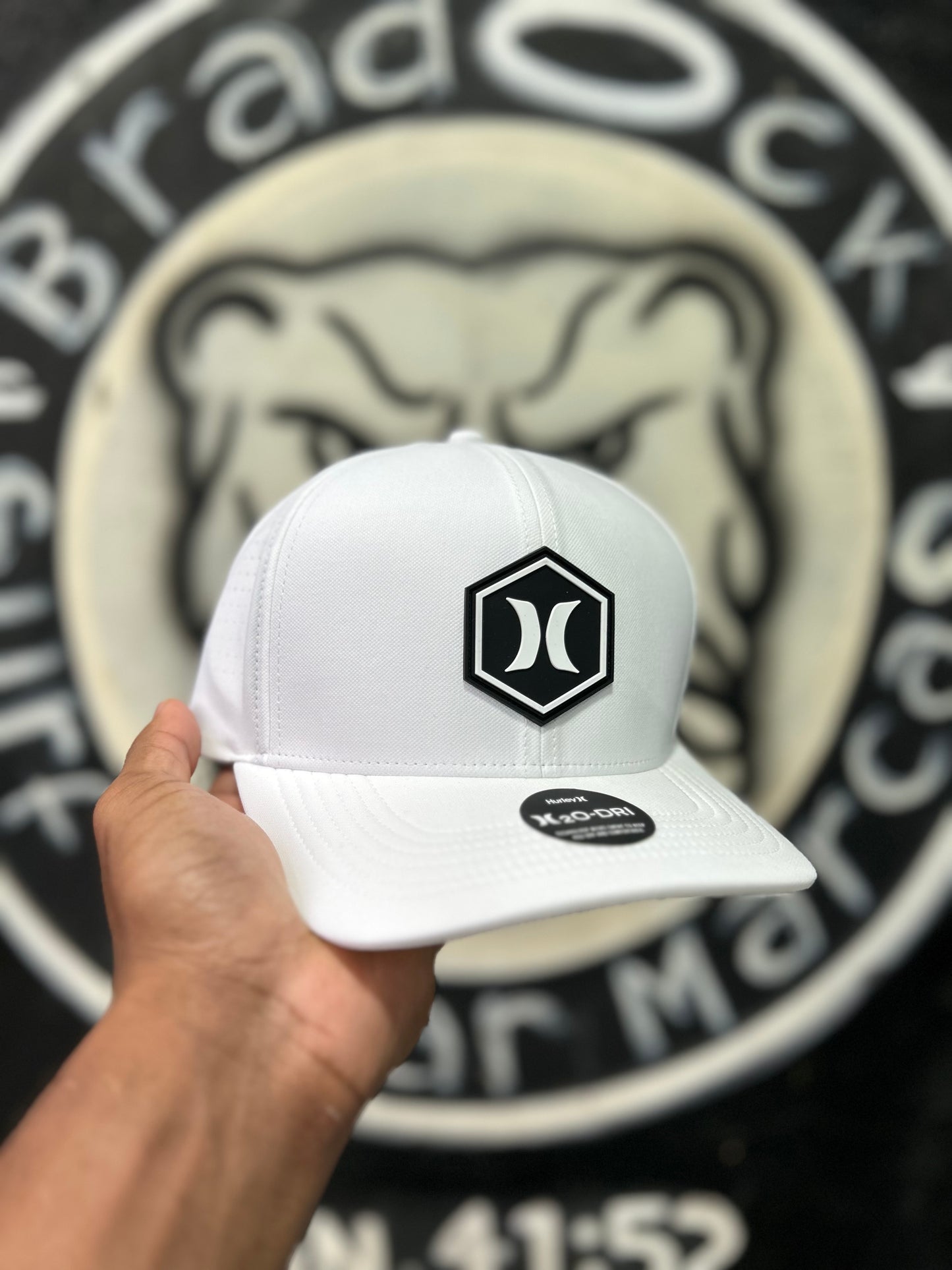 Boné Hurley Aba Curva Hexa