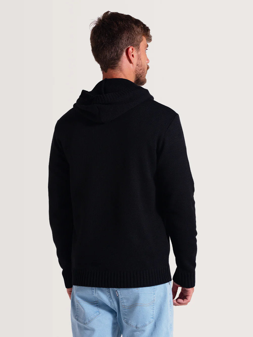 Tricot Preto Hang Loose Coast
