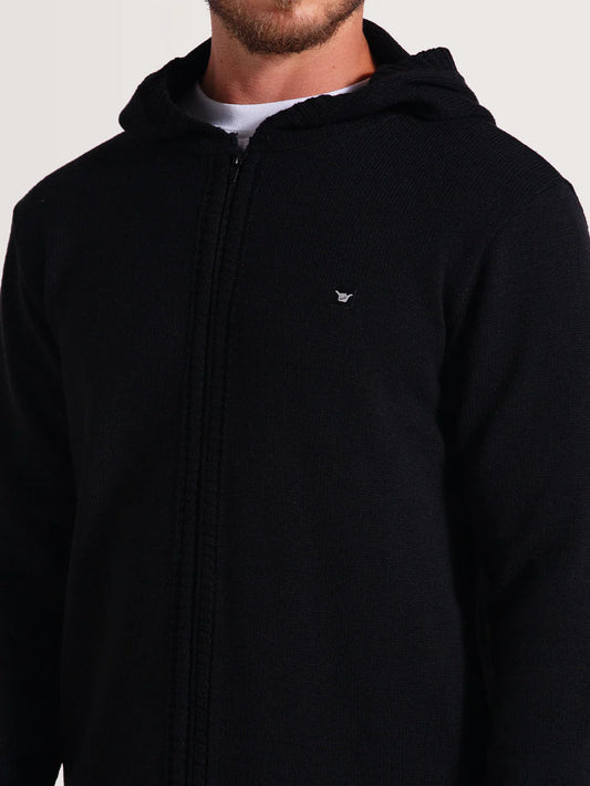 Tricot Preto Hang Loose Coast