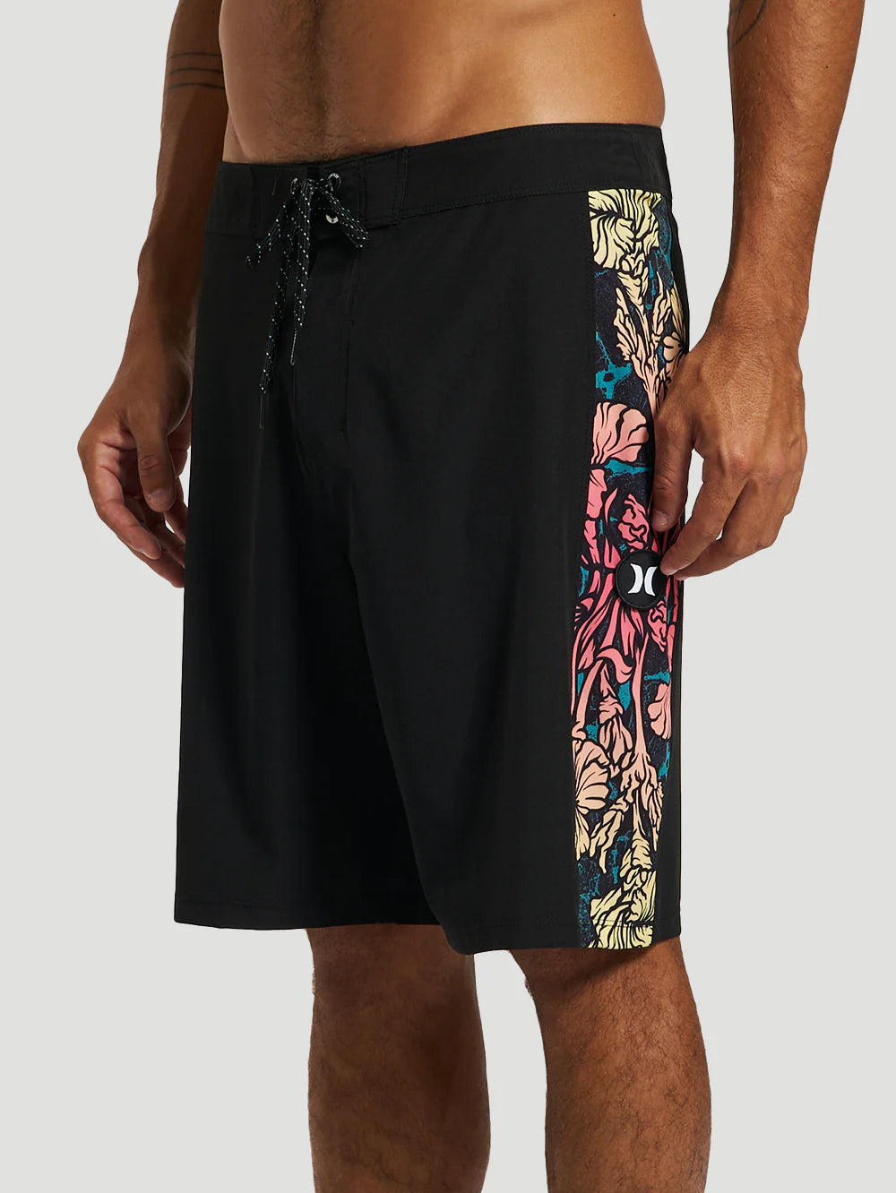 BOARDSHORTS 19,5 PRETO HURLEY FLOWER