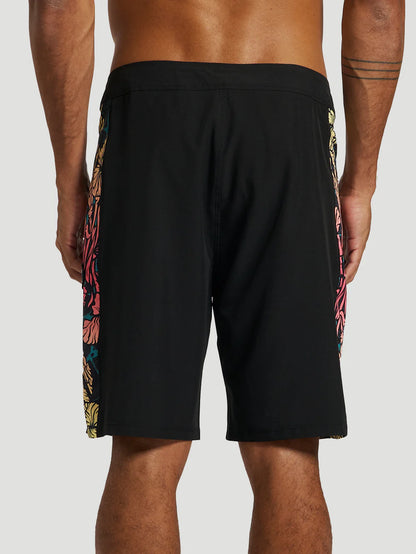 BOARDSHORTS 19,5 PRETO HURLEY FLOWER
