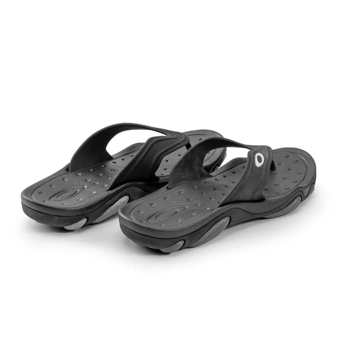 Sandália Oakley Masculina Casual Titan - Preto+Cinza