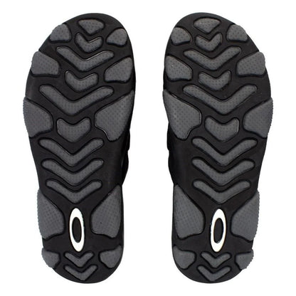 Sandália Oakley Masculina Casual Titan - Preto+Cinza