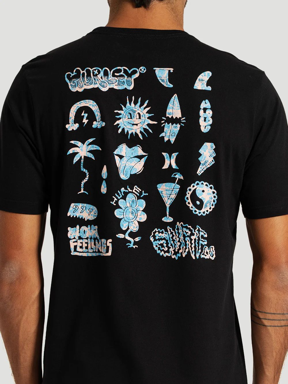 Camiseta Hurley Flops
